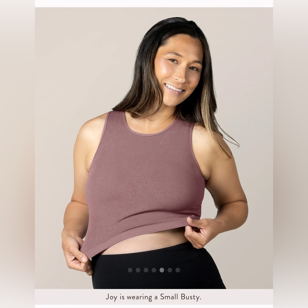 Kindred Bravely Mauve Crop Top